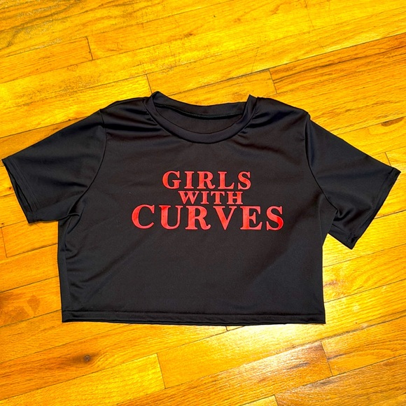 Tops - Girls With Curves Crop Top Size 3XL